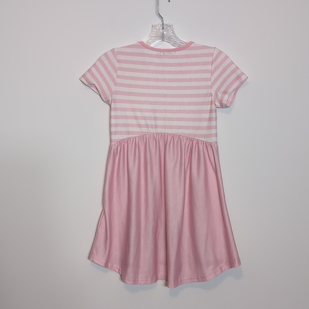 Girls Spring Easter Bunny Rabbit Dress - Picture 3 of 5